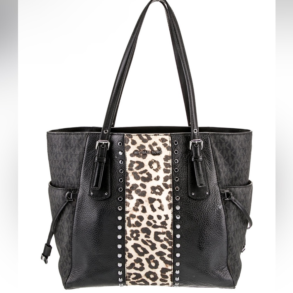 Michael Kors Voyager Animal Print Bag